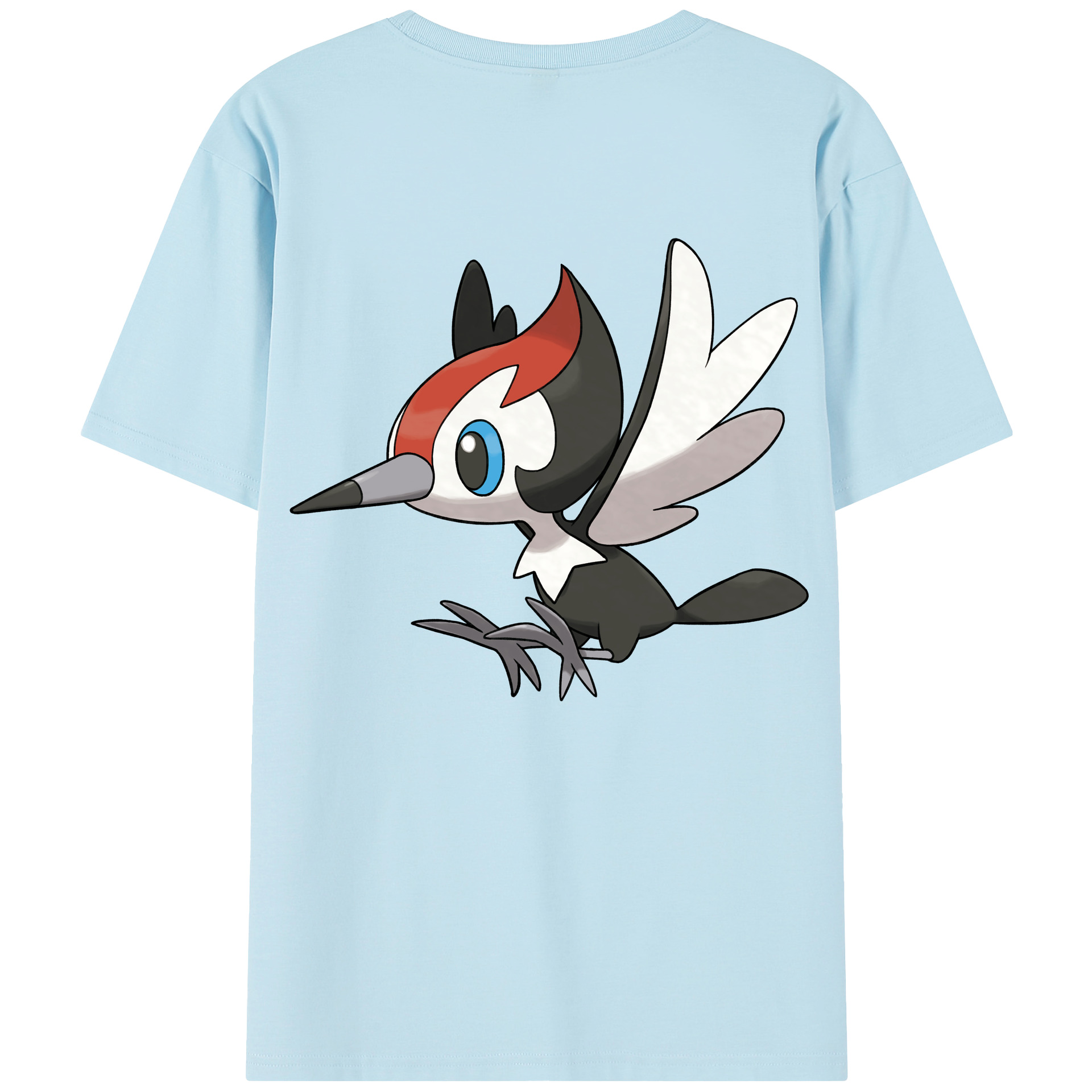 （画像用） ポケットモンスター Pokémon 綿100％半袖Tシャツ（背面プリント）